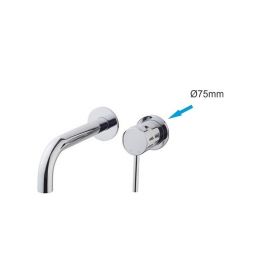 Wiesbaden rozet 75mm tbv kraangedeelte 29.4111 chroom