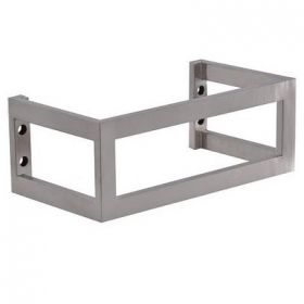 Wiesbaden RVS montagebeugel vierkant 40x22x10