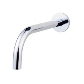 Wiesbaden SLIM 18mm uitloop rond 20cm 1/2 inch chroom