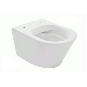 Wiesbaden Vesta rimless wandcloset 52cm zonder zitt. mat-wit