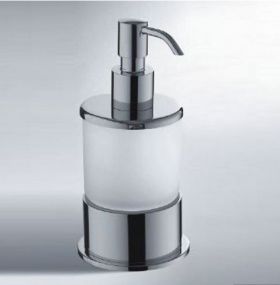 Wiesbaden Ida vrijstaande zeepdispenser chroom