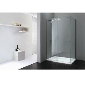 Zijwand voor douchecabine met schuifdeur 90 cm