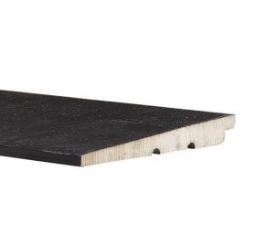 Vuren c zweeds rabat zwart verduurzaamd geimpregneerd fsc mix credit 480cm lang