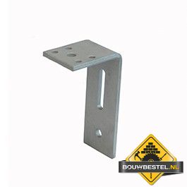 Hoekanker Zwaar 100X170mm 70x8mm (Gat: 65x13mm) Thermisch Verzinkt (Type 44) - per stuk
