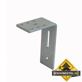 Hoekanker Zwaar 120X170mm 70x8mm (Gat: 65x13) Thermisch Verzinkt (Type 45) - per stuk
