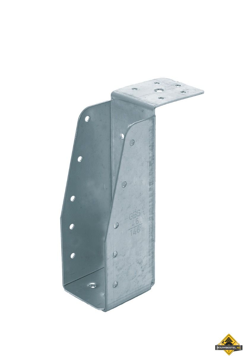 Balkdrager Gbs lange lip 75X250mm Sendzimir verzinkt - per stuk