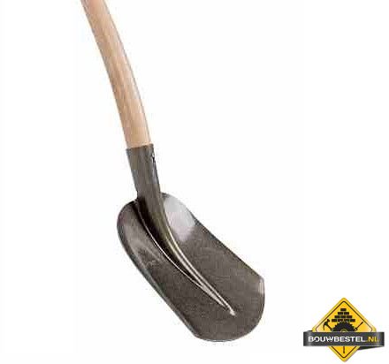 Super Prof Schepbats 0 met essen steel 100 cm