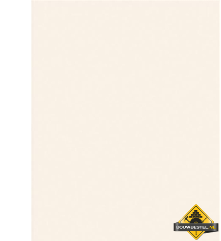 Mosa Holland 2040 0490L 15x20 cm, kleur wit glans