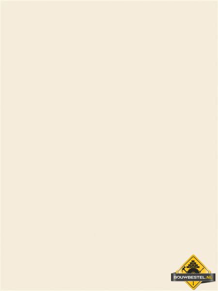 Mosa Holland 2040 0498L 15x20 cm, kleur roomwit mat