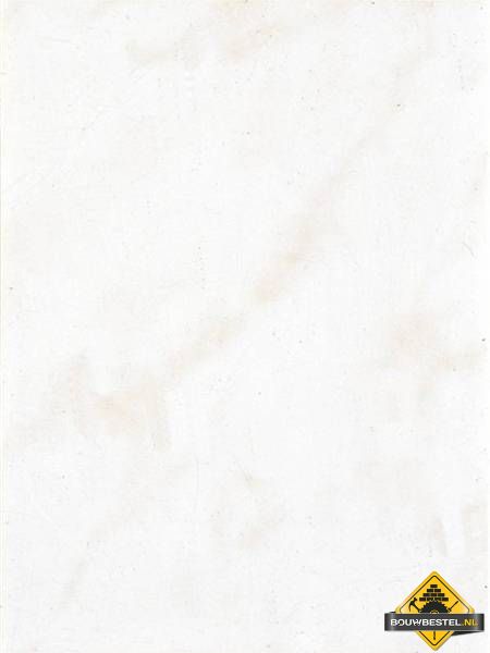 Mosa Ledo 2900LL 15x20 cm, kleur wit-pergamon glans