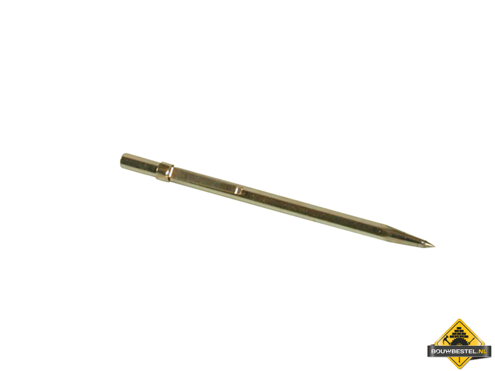 Kraspen met hardmetalenpunt 140x6 mm