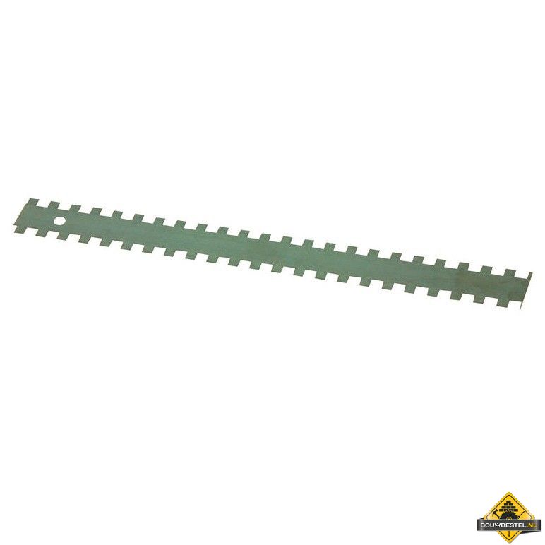 Lijmmes 280 mm. 4x4x4 mm. per 3 stuks