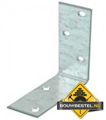 Versterkingshoek verzinkt 60x60x60 mm doos 2 stuk