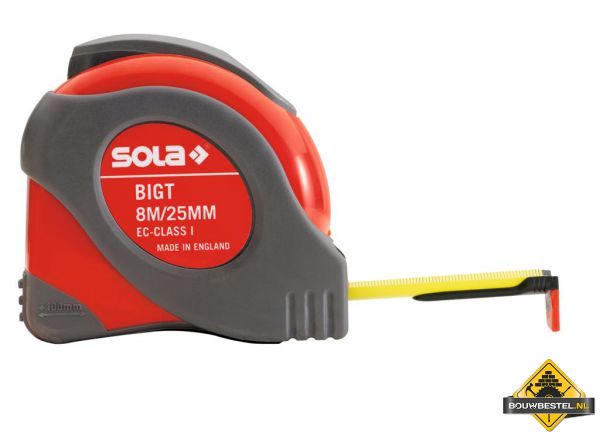 Rolbandmaat staal SOLA BigT 5 m x 19 mm