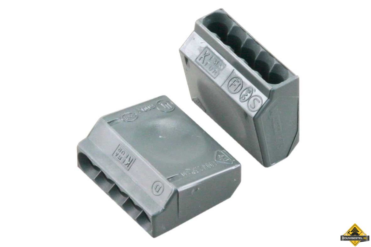 ETM Lasklem 4-polig 1-2,5 mm2 doos 10 stuks