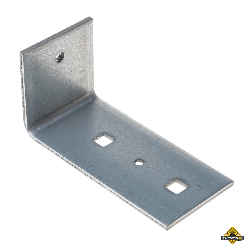 Hoekanker / hoekijzer zwaar | Staal | 70x140mm 65x5mm | 25 stuks