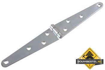 Staartheng verzinkt 75 mm