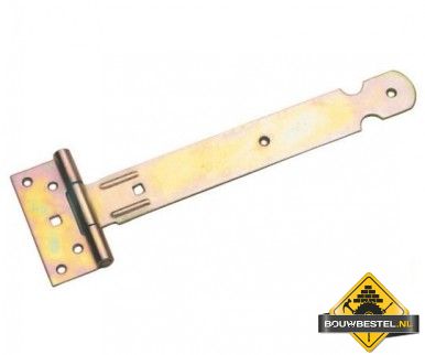 Kruisheng geel verzinkt 300 mm