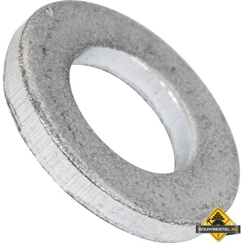 FIS-PROFI Sluitring M8 DIN125A staal verzinkt per 100