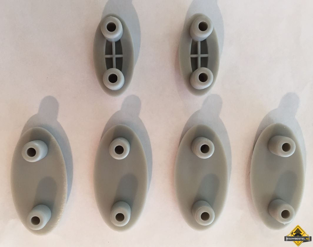 Set buffers compleet tbv toiletzitting type 2