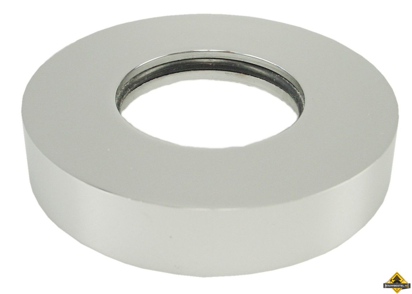 Wiesbaden luxe rozet 32mm met O ring tbv Star sifon chroom