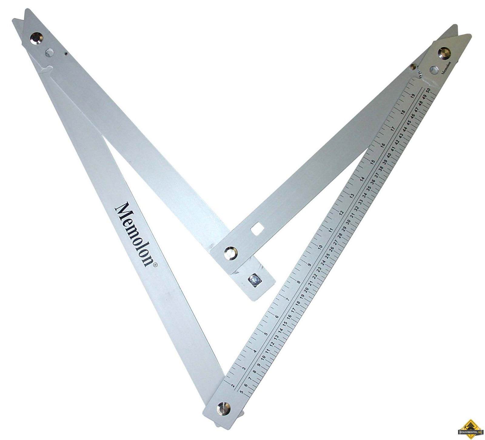Memolon opvouwbare aluminium bouwhaak - 122 x 122 x 172 cm