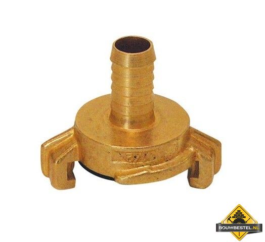 Snelkoppeling met slangtule 38 mm SUPER PROF messing