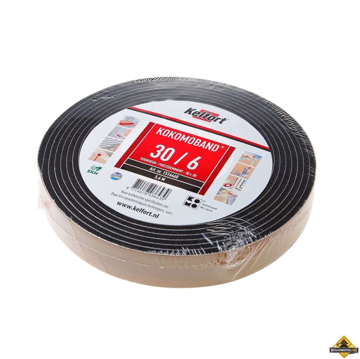 Compriband Kelfort 30/6 5,6 meter lang voor voegbreedte 11-18 mm