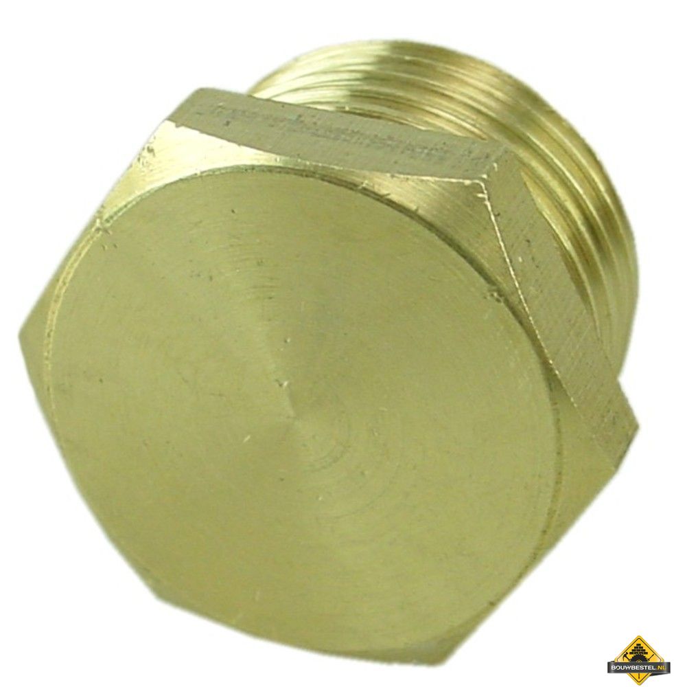 Gasdraadfitting Plug 1/2 buiten