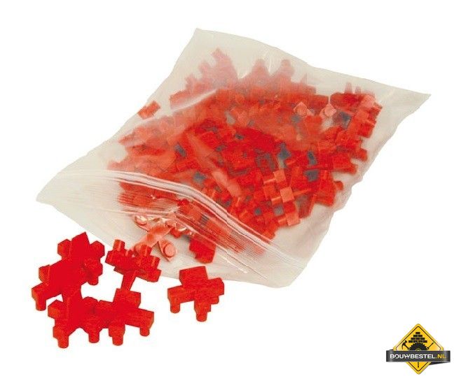 Tegelkruisjes / Tegelafstandhouders multi 6 + 7 mm zak a 50 stuks rood
