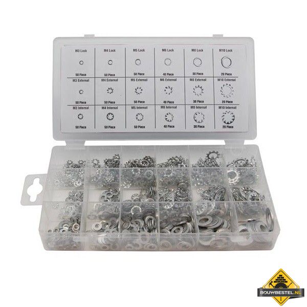 720-delige assortiment sluitringen