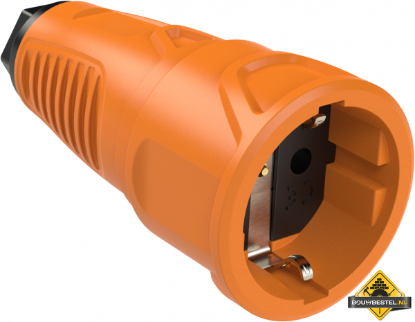 Sirox volrubber contrastekker oranje, IP20