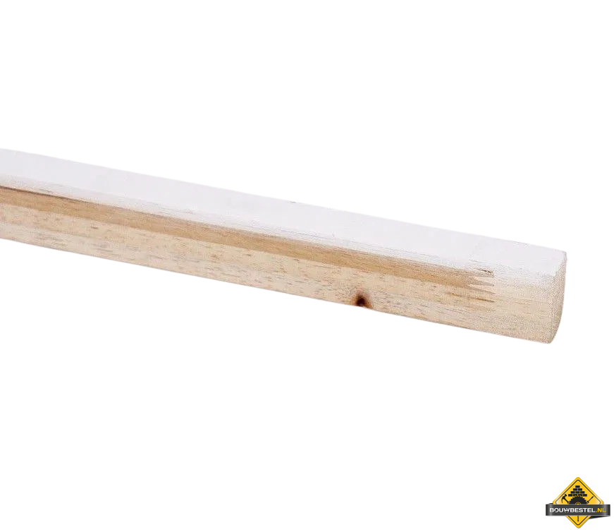 Aziatisch kanthout Wit 17x33x2950mm - 10 stuks