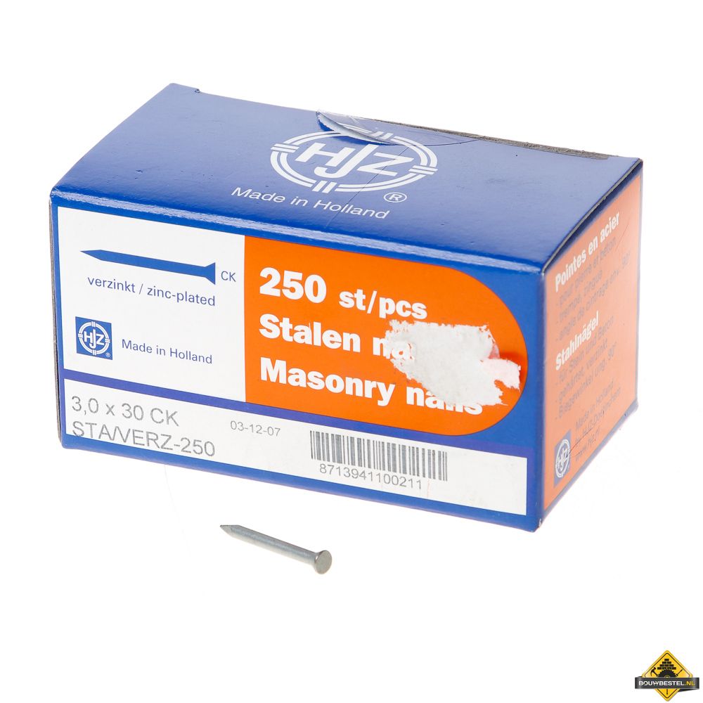 Ééntoer anti-inbraak schroeven 4,2x25mm RVS | 100 stuks