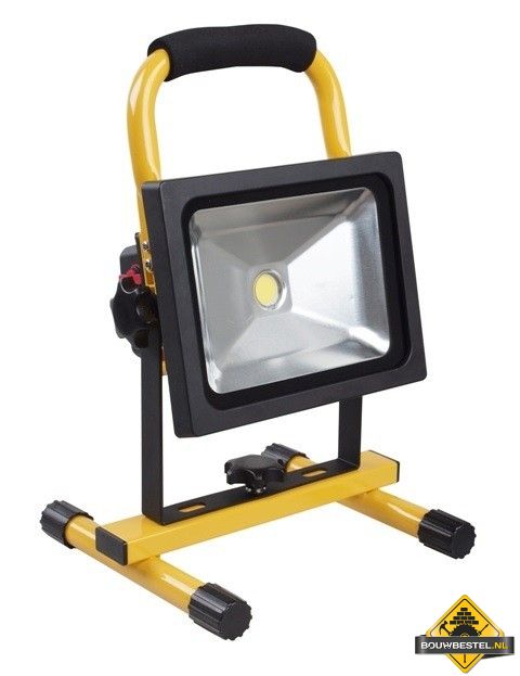 Vetec led bouwlamp op accu 20w
