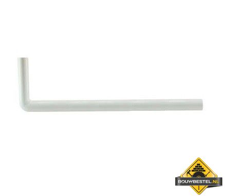PVC vloerbuis 750x220x32 wit