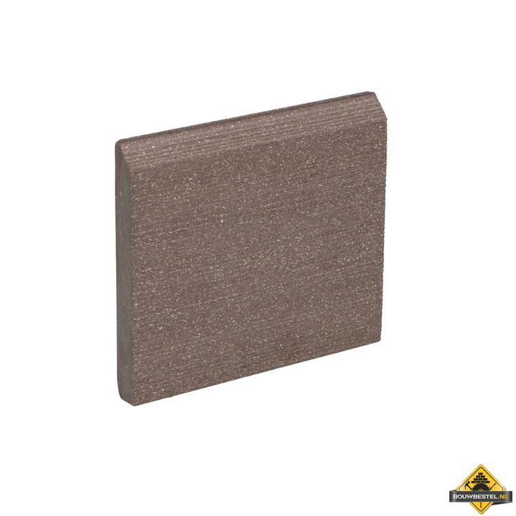 Afwerkplint 78x10mm Twinson terras Hazelnootbruin 600 cm