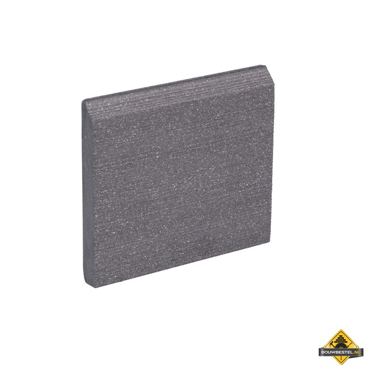 Afwerkplint 78x10mm Twinson terras Zoethoutzwart 600 cm