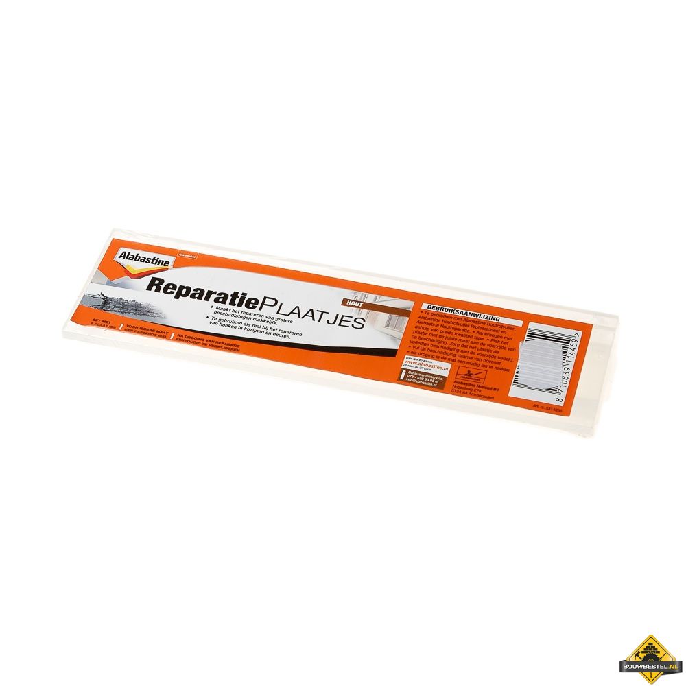 Alabastine houtrotreparatieplaatjes Set 5 stuks