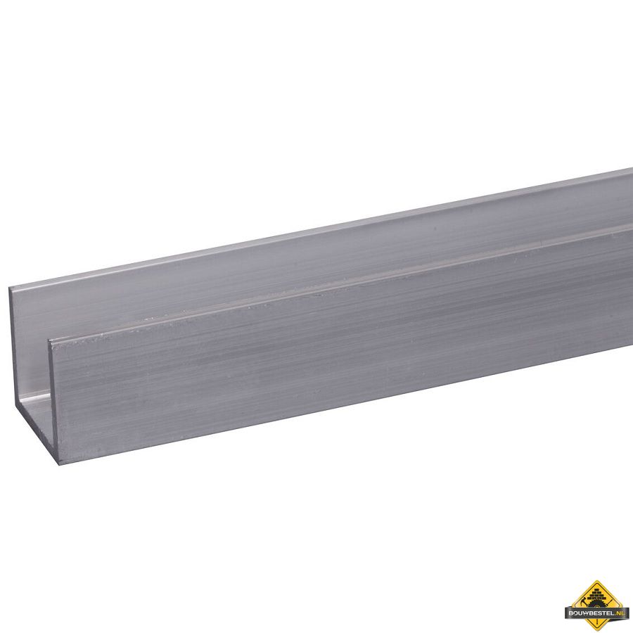 Aluminium U-profiel 20 x 20 mm 200cm