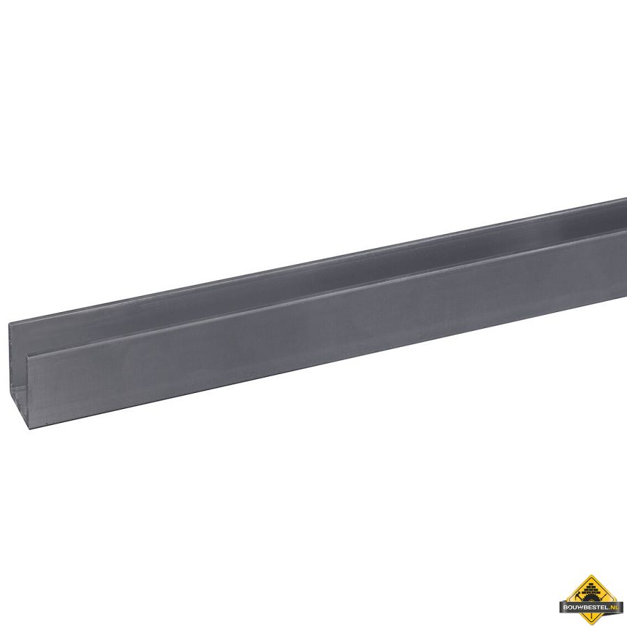 Aluminium U-profiel 23 x 23 mm 200cm