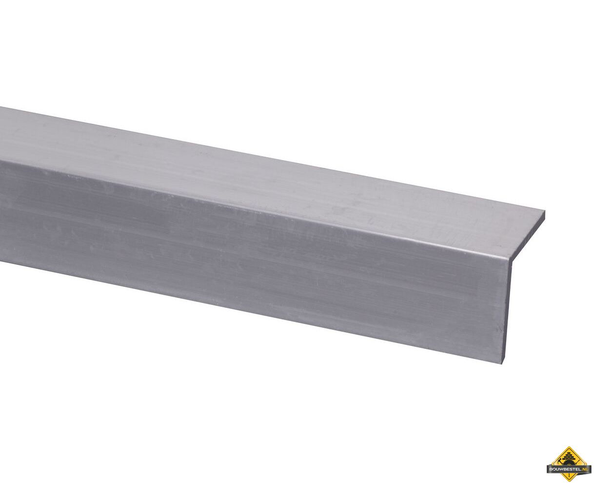 Aluminium hoekprofiel 20 x 20 mm 200cm