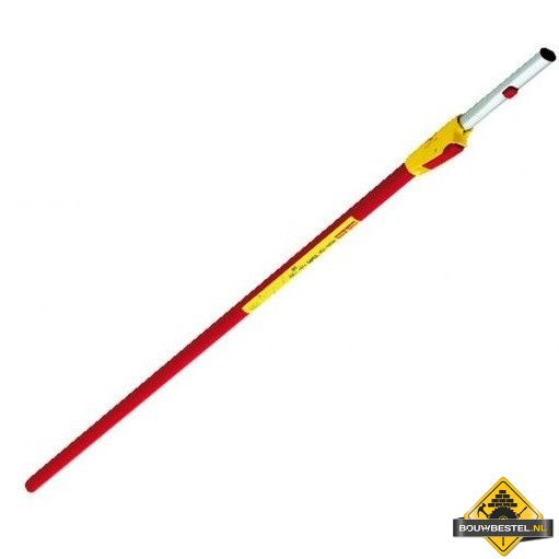 Aluminium telescoopsteel WOLF voor afstandhouder spackmes 170-300 cm