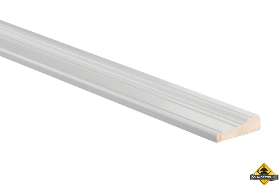 Grenen architraaf FSC 26 x 105 mm 480 cm - set van 2 stuks