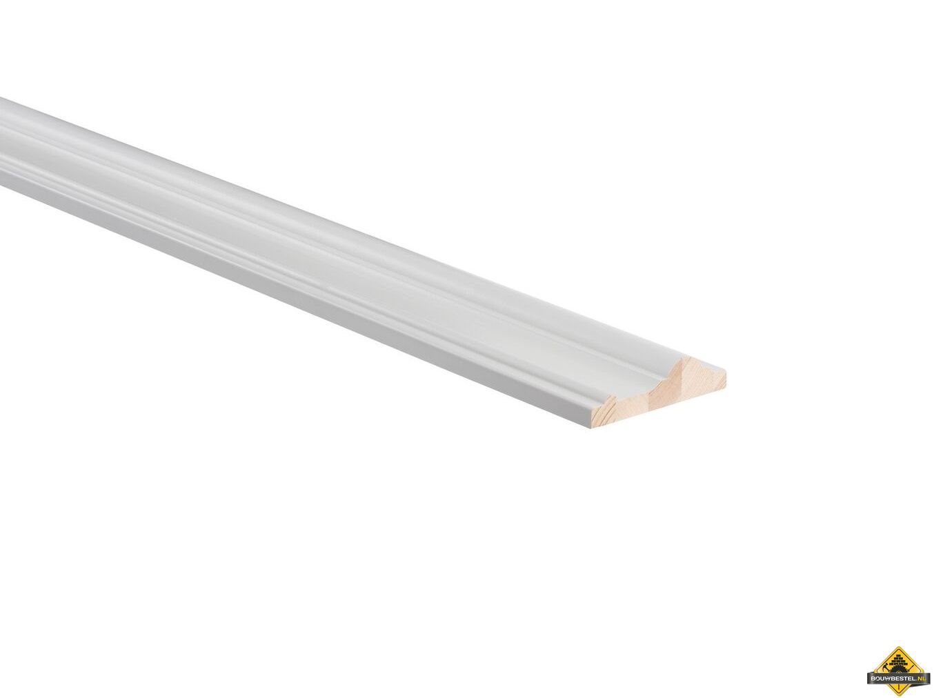 Grenen architraaf FSC 28 x 118 mm 480 cm - set van 2 stuks