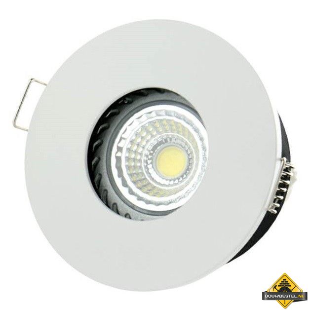 Badkamer Inbouwspot GU10 Wit Rond 83mm