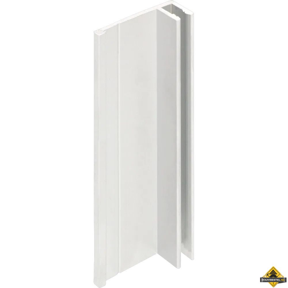Basis aluminium eindprofiel 400cm (bestelnr. 2807)