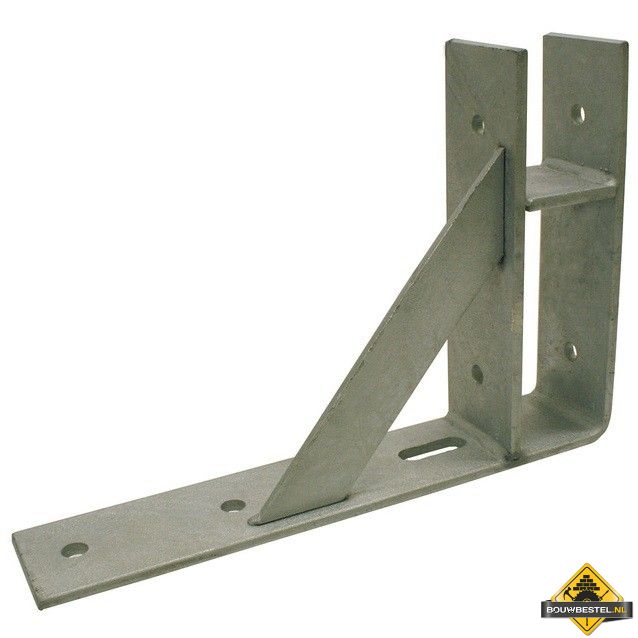 F-Anker B=71mm 275X400mm Thermisch verzinkt - per stuk