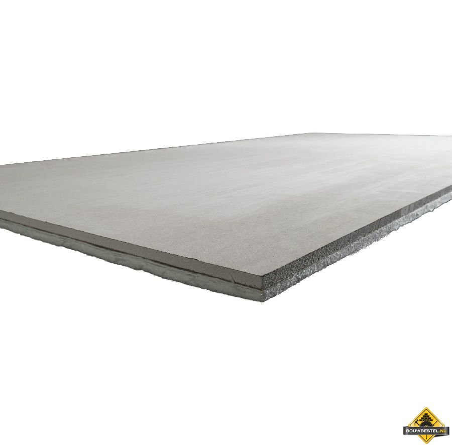 Bluedec CH op gips (plaat) 1400 x 720 x 20mm (10mm Bluedec + 10mm gipsplaat)