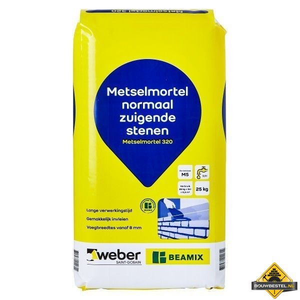 Beamix Metselmortel 320 (25kg)